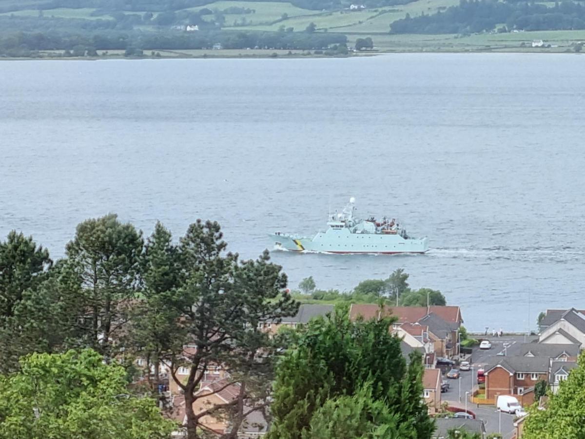 Beautiful Sea View 2 Bed Home Port Glasgow Eksteriør billede